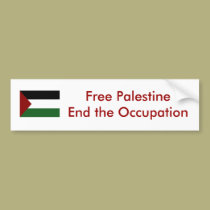 Palestine Bumper Sticker bumper stickers