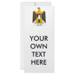 Palestine Coat of Arms rack cards