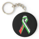 Palestine flag ribbon Keyring Keychain