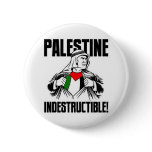 Palestine_Indestructible_by_Latuff2 Pinback Button