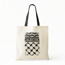 Palestine Keffiyah Canvas Bag
