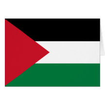 Palestine – Palestinian Flag Greeting Card