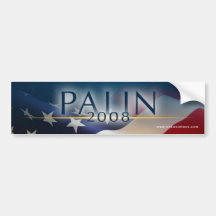 Palin 2008 Bumper Sticker
