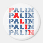 Palin 2012 - 3c Faded.png Fridge Magnet