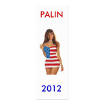 Palin 2012 Bookmark business cards