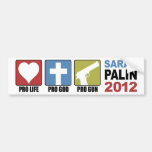Palin 2012 bumper stickers