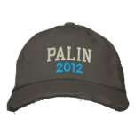 PALIN, 2012 embroidered hats