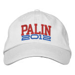Palin 2012 embroidered hats