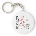 Palin 2012 Expressions keychains