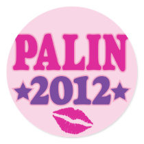 PALIN 2012 ROUND STICKERS