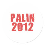 Palin 2012 Stickers