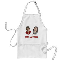 Palin and Bachmann Dumb and Dumber Apron