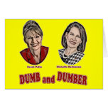 Palin and Bachmann Dumb and Dumber cards