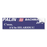 palin bachmann 2012 bumper stickers