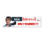 Palin - Bush with a Bush bumper stickers