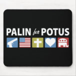 Palin for POTUS Mouse Mats