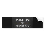 Palin/Hannity2012 bumper stickers