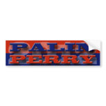 Palin / Perry 2012 bumper stickers