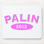 Palin Pink Arc 2012 Mouse Pad