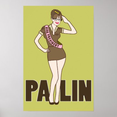 Palin Pinup Poster by jamierushad