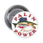 Palin Power Pinback Buttons