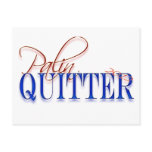 Palin quitter postcards