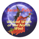 Palin Witch NW Sticker