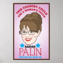 Palin, Woman's Touch Poster posters