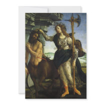 Pallas and the Centaur by Sandro Botticelli
