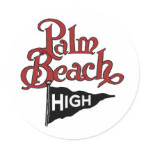Palm Beach High #1 Sticker