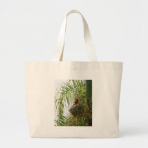 Palm Cardinal Canvas Bags