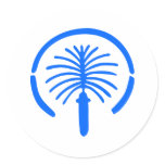 Palm Island - Dubai stickers