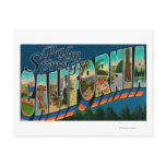 Palm Springs, California - Large Letter Scenes postcards