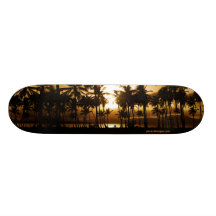 Palm Sunset Skateboard