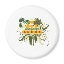 Palm Tree Aruba Fridge Magnets