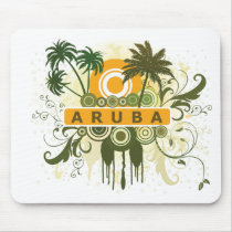 Palm Tree Aruba Mousepads