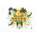 Palm Tree Aruba Post Cards