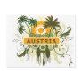 Palm Tree Austria Post Card