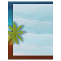 Palm Tree / Beach theme wedding / event Flyer Design