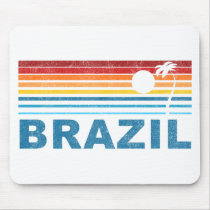 Palm Tree Brazil Mouse Pad