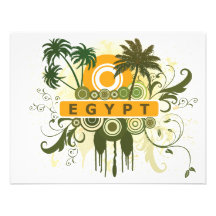 Palm Tree Egypt Personalized Announcement