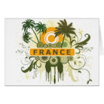Palm Tree France Greeting Card