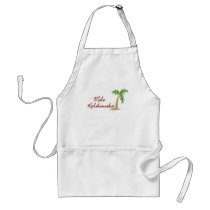 Palm Tree hawaiian christmas 2 Aprons