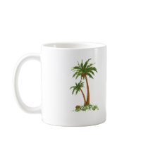 PALM TREE COFFEE MUG