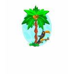 Palm Tree with a Toucan t-shirts