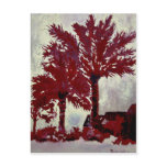 palm trees acrylic modern tropical wall art postcards