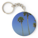 Palm Trees At Venice Beach keychains