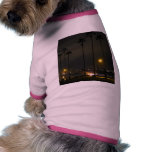 Palm Trees Beaches Night La Jolla Dog T-shirt