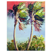 Palm Trees in the Wind Flyer