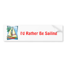 Palm Trees & Sailboat